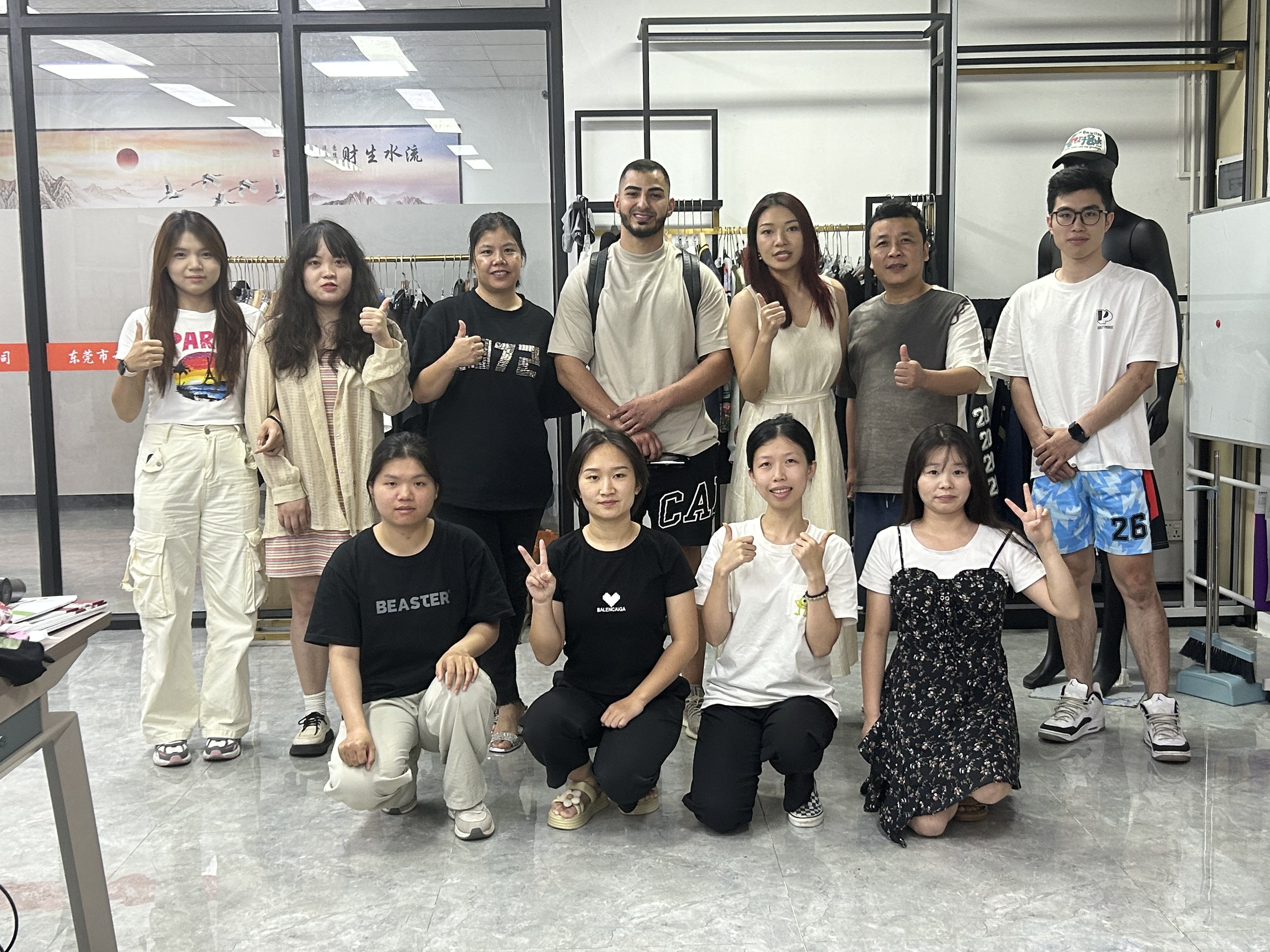 Australian customers visited the factory