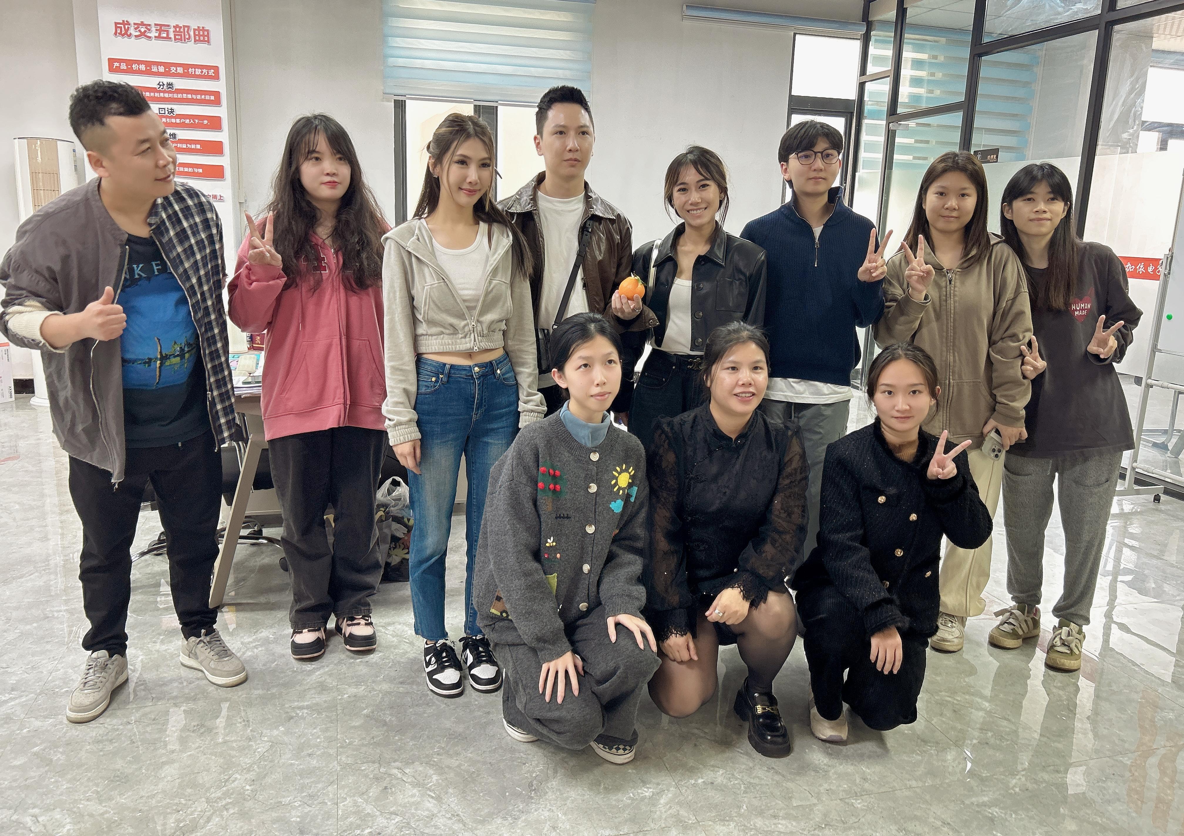 Korean customers visited the factory
