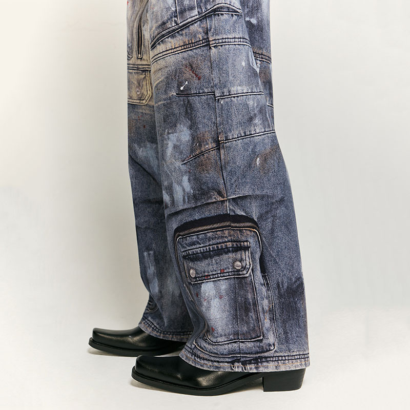 zipper pocket cargo pants