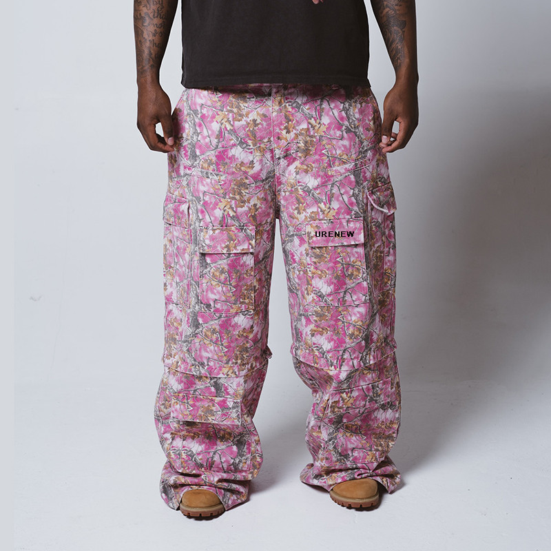 pink camo pants