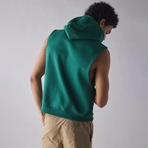 Chanjoye Custom Logo Sleeveless Hoodie | OEM Blank Hoodie | High Quality Cropped Hoodie Manufacturer