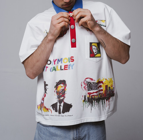 Chanjoye Custom High Quality T-shirts | Oversized Graphic Polo Tshirt | DTG Printing Tee Suppliers