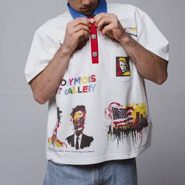 Chanjoye Custom High Quality T-shirts | Oversized Graphic Polo Tshirt | DTG Printing Tee Suppliers