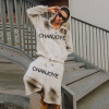 Chanjoye Custom Heavyweight Cotton Sweatsuit | OEM Double Waisted Sweat Shorts and Hoodie Set
