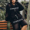Chanjoye Custom Heavyweight Cotton Sweatsuit | OEM Double Waisted Sweat Shorts and Hoodie Set