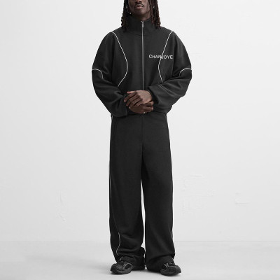 Chanjoye OEM Lightweight Track Jacket | Custom Logo Nylon Jacket | Zip up Winbreaker Jacket Supplier