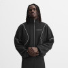 Chanjoye OEM Lightweight Track Jacket | Custom Logo Nylon Jacket | Zip up Winbreaker Jacket Supplier