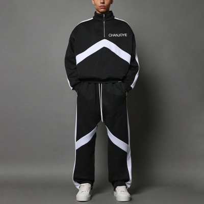 Chanjoye Custom Tracksuit for Men | Jogging Jacket and Pants Set | Two Pieces Track Suits Wholesale
