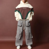 Chanjoye Custom Heavyweight Hoodies | OEM Oversize 420 Gsm Hoodie | Vintage Patchwork Sweatshirts