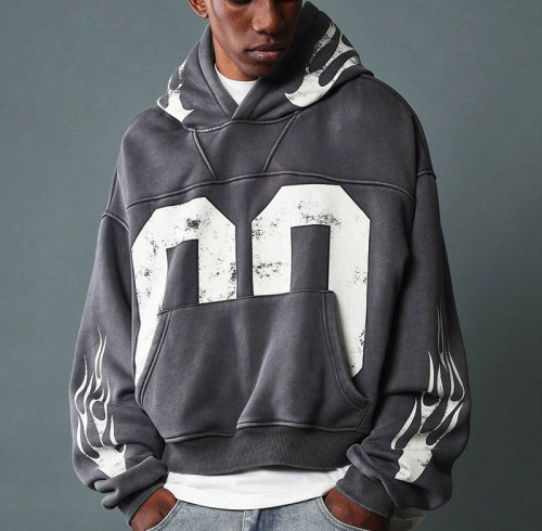 Chanjoye Custom Acid Washed Hoodie | High Quality Hoodie Manufacturers | 420 Gsm Hoodie Wholesale
