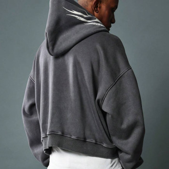 Chanjoye Custom Acid Washed Hoodie | High Quality Hoodie Manufacturers | 420 Gsm Hoodie Wholesale