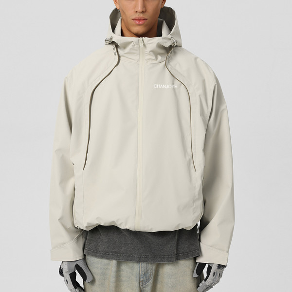 Chanjoye Custom Track Jacket | High Quality Windbreaker Manufacturers | Full Zipper Coat Wholesale
