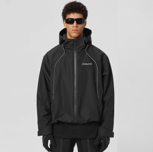 Chanjoye Custom Track Jacket | High Quality Windbreaker Manufacturers | Full Zipper Coat Wholesale
