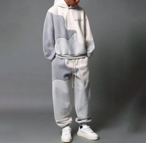 Chanjoye Custom Men Tracksuit | High Quality Sweatsuit Manufacturer | Embroidery Hoodie Set Wholesale