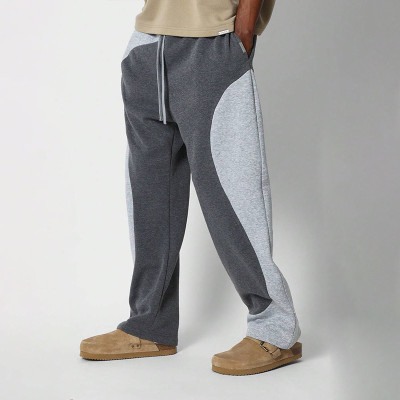 Chanjoye Custom Men Sweatpants | Jogger Cotton Pants Manufacturer | Colors Block Pants Wholesale