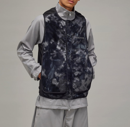Chanjoye Custom Vest Jacket | Designer Camo Printed Quilted Jacket | Polyester Padded Coat Wholesale