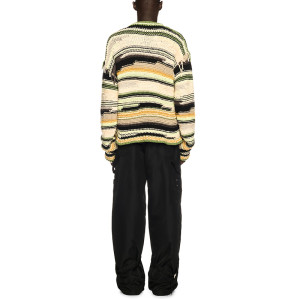 Chanjoye Custom Cardigan Sweater | Design Knitted Sweater | Striped Button Top Knitwear Wholesale