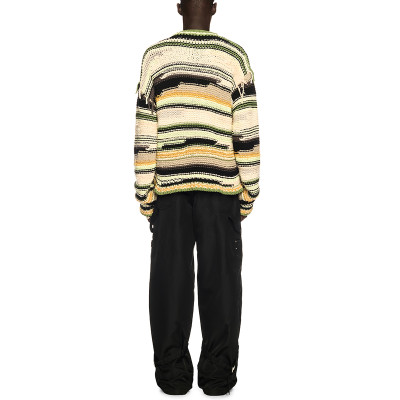 Chanjoye Custom Cardigan Sweater | Design Knitted Sweater | Striped Button Top Knitwear Wholesale