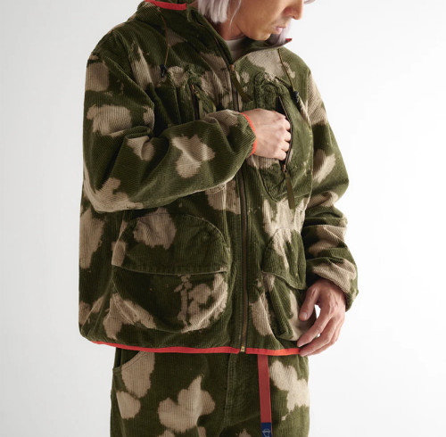 Chanjoye Custom Zip up Sherpa Jacket | Hooded Camo Coat Manufacturer | Corduroy Jacket wholesale