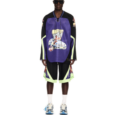Chanjoye Custom Printed Jersey Set | Soccer Long Sleeve Tshirt and Mesh Shorts | OEM Sportwear