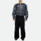 Chanjoye Custom Leather Bomber Jacket | High Quality Embossed Jacket | Fleece Motorcycle Jacket