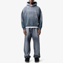 Chanjoye Custom Training Jogging Wear | OEM Men Tracksuit 100% Cotton | Unisex Zip up Hoodie Set