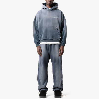 Chanjoye Custom Training Jogging Wear | OEM Men Tracksuit 100% Cotton | Unisex Zip up Hoodie Set