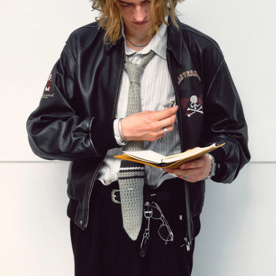 Chanjoye Custom Bomber Leather Jackets OEM Screen Printed Coat Premium Varsity Jacket Wholesale