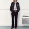 Chanjoye Custom Bomber Leather Jackets OEM Screen Printed Coat Premium Varsity Jacket Wholesale