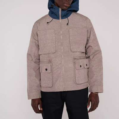 Chanjoye Custom Cargo Jacket | Zip up Windbreaker Supplier | Hooded Lightweight Jacket Wholesale
