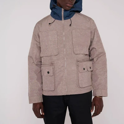 Chanjoye Custom Cargo Jacket | Zip up Windbreaker Supplier | Hooded Lightweight Jacket Wholesale