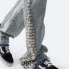 Chanjoye Custom Diamond Jeans | Studded Flared Denim Jeans Manufacturer | Stacked Pants Wholesale