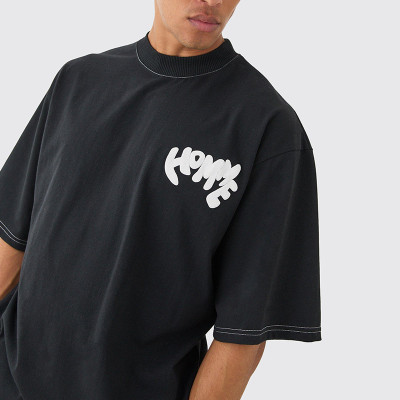 Chanjoye Custom Logo T-shirt | Oversized Cotton T Shirt Suppliers | Heavyweight T Shirt Manufacturer