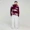 Chanjoye Custom Hooded Sweater | OEM Mohair Knitwear | Personalized Jacquard Pullover Sweater