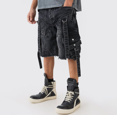 Chanjoye Custom Denim Shorts | OEM Cargo Jeans Shorts | Acid Wash Jorts Manufacturers
