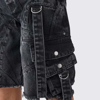 Chanjoye Custom Denim Shorts | OEM Cargo Jeans Shorts | Acid Wash Jorts Manufacturers