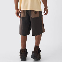 Chanjoye Customized Zipper Jeans | 100% Cotton Jorts Manufacturers | Denim Shorts Starry Hem Baggy