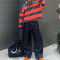 Chanjoye Custom Heavyweight Cotton Polo Sweatshirt | Oversized Boxy Splice Sweatshirt Manufacturer