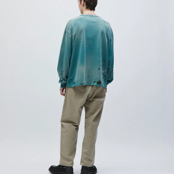 Chanjoye Custom Distressed Sweatshirt | Manufacturer Oversized 100% Cotton Sweashirt Hoodie