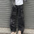 Chanjoye Custom Cargo Jean Pants | Designer Stacked Baggy Jeans | Stone Washed Denim Pants Wholesale