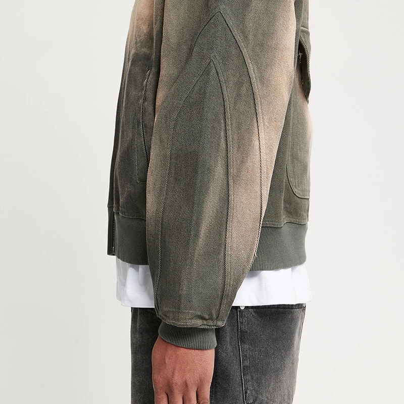 elastic strap hem hoodie 