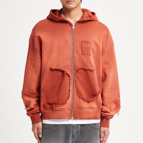 Chanjoye French Terry Hoodie Manufacturer Custom Embroidery Hoodie Zip up Hoodie Wholesale