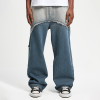 Chanjoye Custom Stone Washed Jeans | Patchwork Denim Pants Manufactur | Baggy Denim Jeans Factory