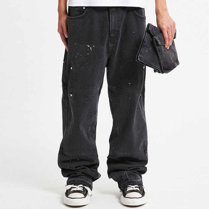 Chanjoye Custom Cargo Pants | Acid Wash Denim Jeans Manufacturer | Disassembly Pocket Jeans Supplier