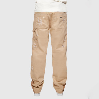 Chanjoye Custom Canvas Pants | OEM Distressed Cotton Pants | High Quality Stacked Trousers Wholesale