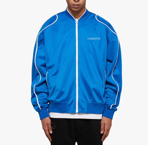 Chanjoye Custom Shell Jacket | Nylon Zipper Jacket Manufacturer | Reflective Stripe Jacket Wholesale