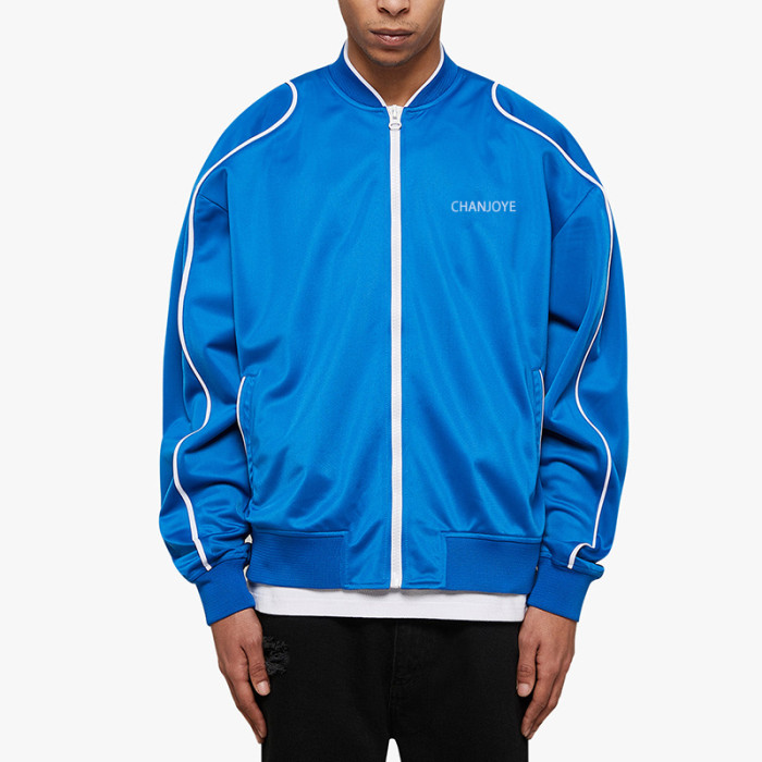 Chanjoye Custom Shell Jacket | Nylon Zipper Jacket Manufacturer | Reflective Stripe Jacket Wholesale