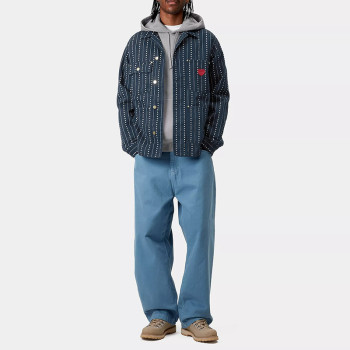 Chanjoye Custom High Quality Shirt | Wholesale Striped Long Sleeve Polo Shirt | Shacket Manufacturer