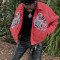 Chanjoye Custom Embroidered Jacket | Bomber Jacket Wholesale | Suede Cropped Varsity Jacket Supplier