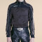 Chanjoye Custom Zipper Track Sports Jacket Manufacturer | Nylon Reflective Stripe Jacket Supplier